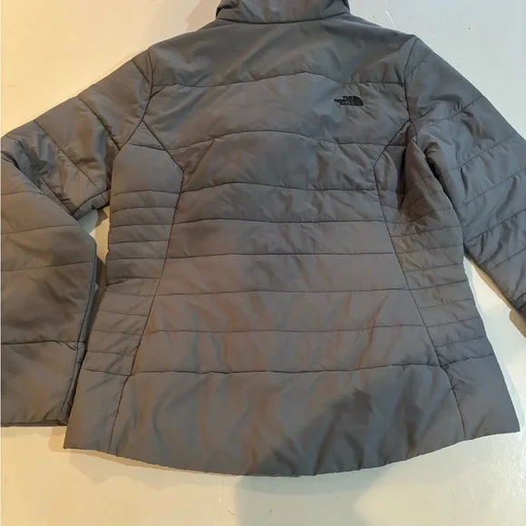 THE NORTH FACE Gray Quilted JACKET M - Picture 6 of 13
